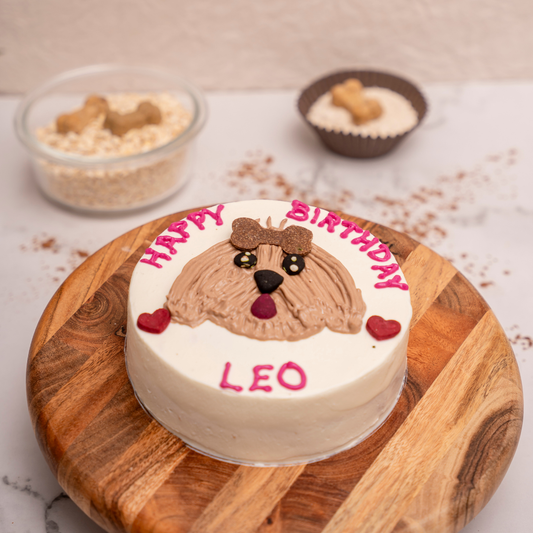 Shih-Tzu Sweetheart Cake