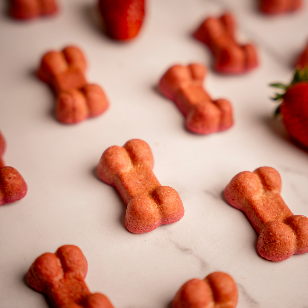 Strawberry & Peanut Butter Treats