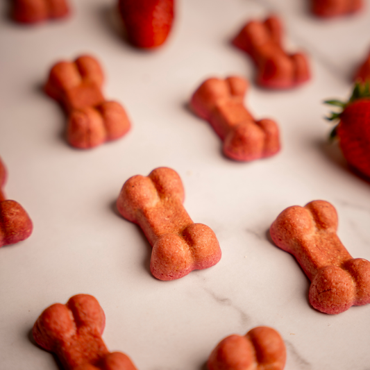 Strawberry & Peanut Butter Treats