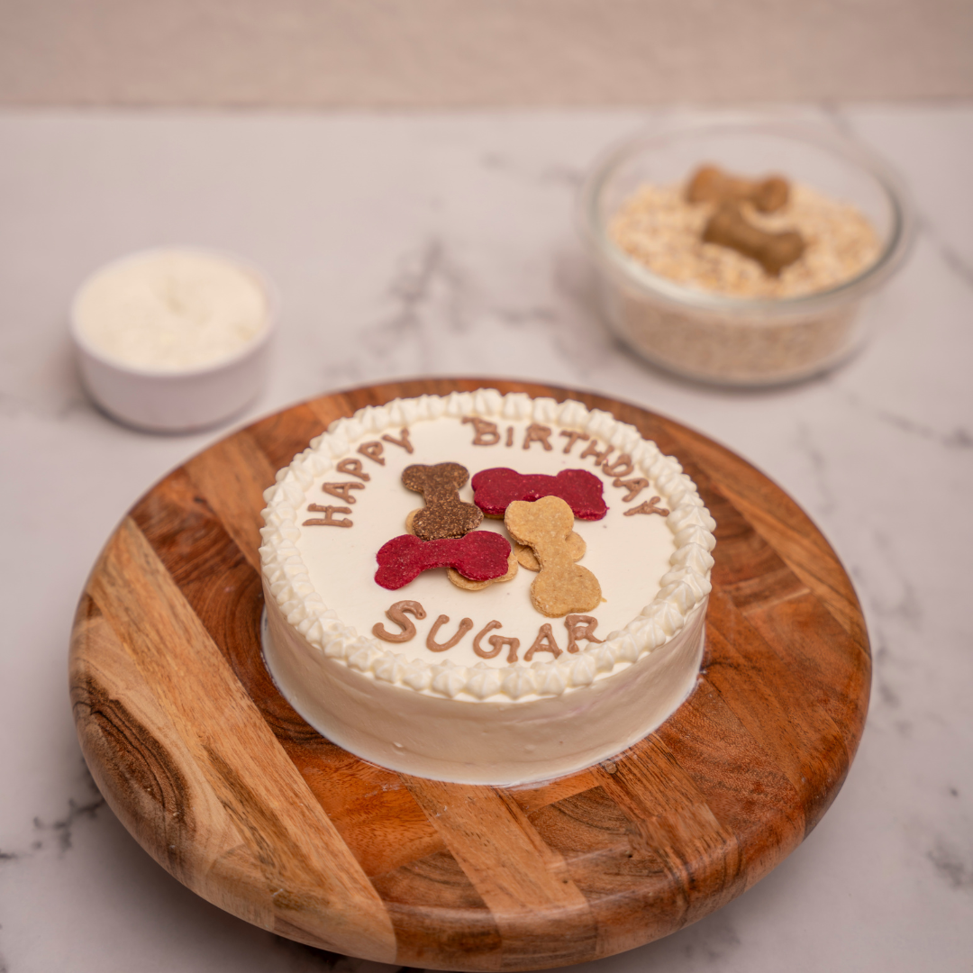 Treat-Topped Snow Cake