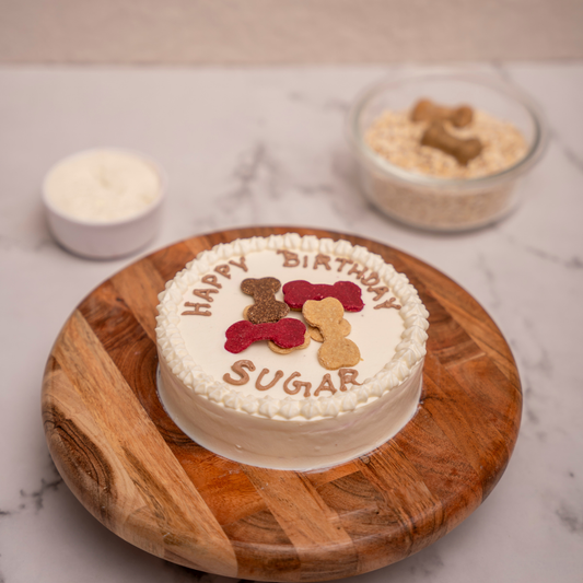 Treat-Topped Snow Cake